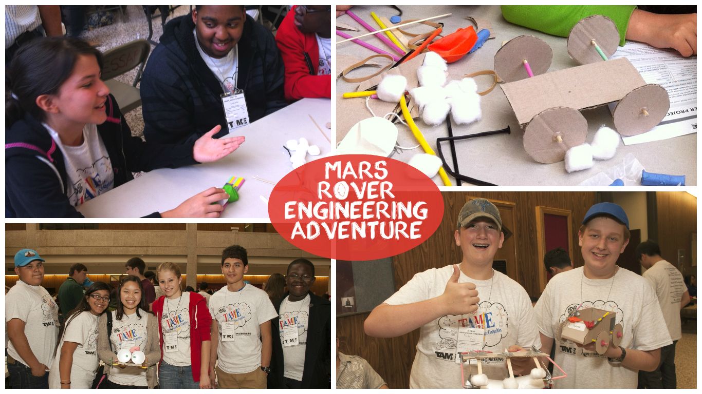 TAME Engineering Adventure: Mars Rover State Challenge