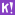 k logo purple